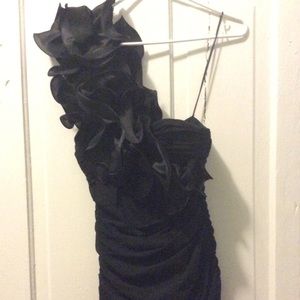 Notte by Marchesa one shouldered cocktail dress  6